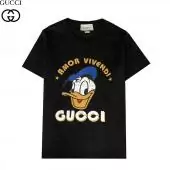 gucci t shirt tennis unisex donald duck mode black